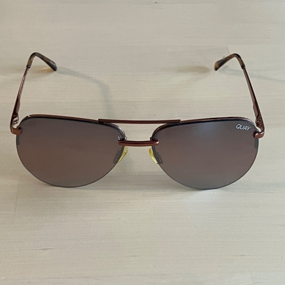 Quay Australia Playa Aviator Sunglasses
